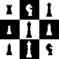 Chess figures design