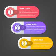 modern text box template, banner Infographics