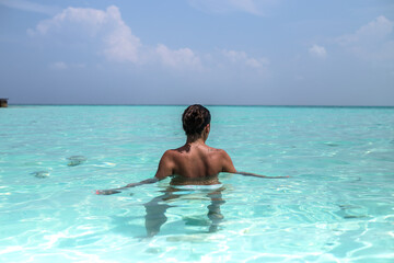 The paradise is in Maldives