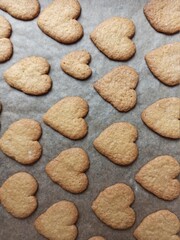 Fototapeta na wymiar Valentine's day cookies