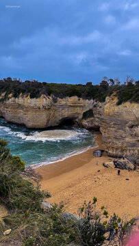 beach and rocks