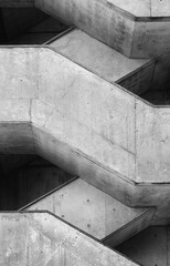 Architecture detail Cement concrete Stairs construction building