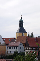 Obraz premium Stadtkirche in Hohnstein