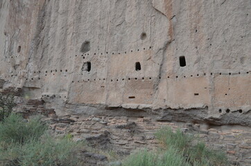 Bandelier Pueblo, New Mexico  (homes distant)