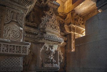 Sasbahu Temple 11th century twin temple in Gwalior, Madhya Pradesh, India