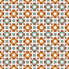 Abstract Cross Pattern generative computational art illustration