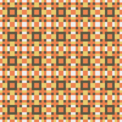 Abstract Cross Pattern generative computational art illustration