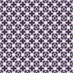 Fototapeta premium Abstract Cross Pattern generative computational art illustration