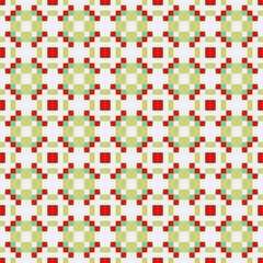 Abstract Cross Pattern generative computational art illustration