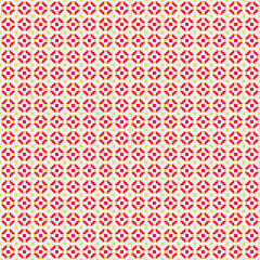 Abstract Cross Pattern generative computational art illustration