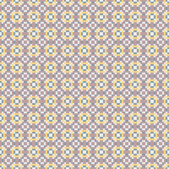 Abstract Cross Pattern generative computational art illustration