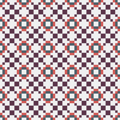 Abstract Cross Pattern generative computational art illustration