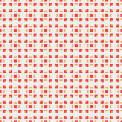 Abstract Cross Pattern generative computational art illustration