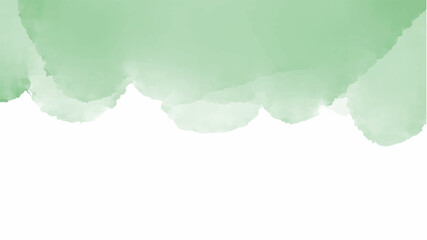 Green watercolor background for textures backgrounds and web banners design