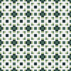 Abstract Cross Pattern generative computational art illustration