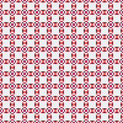 Abstract Cross Pattern generative computational art illustration