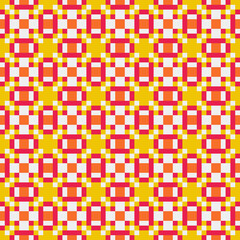 Abstract Cross Pattern generative computational art illustration