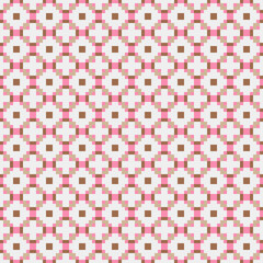 Abstract Cross Pattern generative computational art illustration