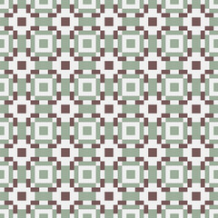 Abstract Cross Pattern generative computational art illustration