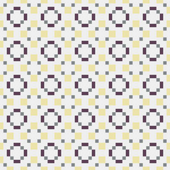 Abstract Cross Pattern generative computational art illustration