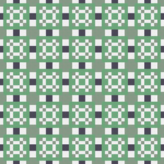 Abstract Cross Pattern generative computational art illustration