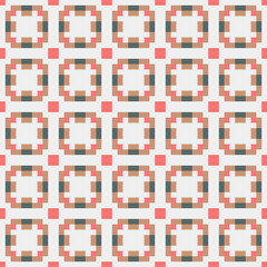 Abstract Cross Pattern generative computational art illustration