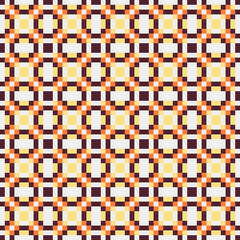 Abstract Cross Pattern generative computational art illustration