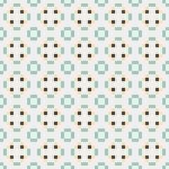 Abstract Cross Pattern generative computational art illustration