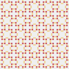 Abstract Cross Pattern generative computational art illustration