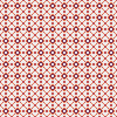 Abstract Cross Pattern generative computational art illustration
