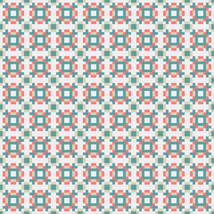 Abstract Cross Pattern generative computational art illustration