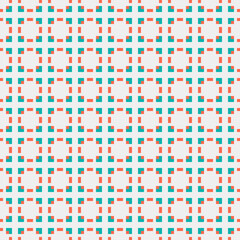 Abstract Cross Pattern generative computational art illustration