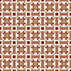 Abstract Cross Pattern generative computational art illustration
