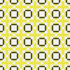 Abstract Cross Pattern generative computational art illustration