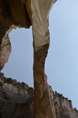 La Ventana Arch, El Malpais, N.M., vertical view