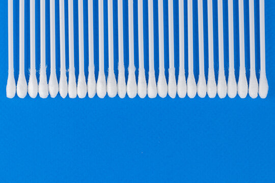 close up of blue and white pipes
