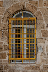 stone old city Jaffa in Tel Aviv - doors and windows