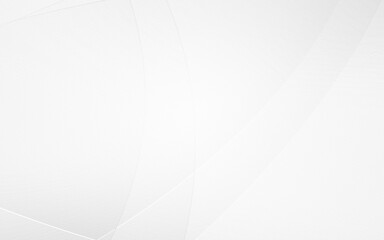 Abstract geometric white and gray curve line gradient texture background. with space for concept design Technology and modern.