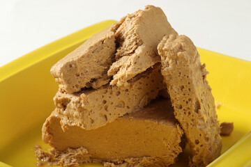 Traditional Turkish Halva with Tahini