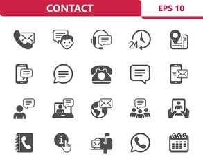 Contact Icons