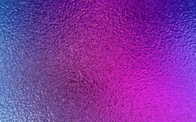 Blue purple color foil paper texture background.