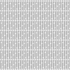 Seamless pattern with hearts. Design for packaging paper and scrapbooking for Valentine's day.