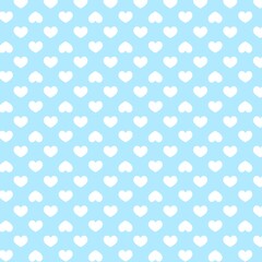 Seamless pattern with hearts. Design for packaging paper and scrapbooking for Valentine's day.