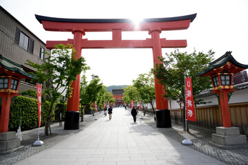 大きな鳥居