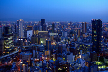 Obraz premium 大阪の夜景
