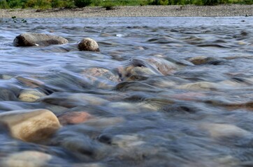 clean freshwater stream