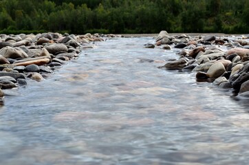 clean fresh water river stream