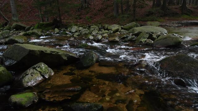 River Mumlava in the Krkono&scaron;e Mountains National Park 