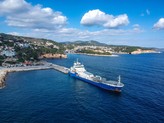 EKO 2 Ship takner from EKO Company (member of the Hellenic Petroleum Group), supply the facilities...