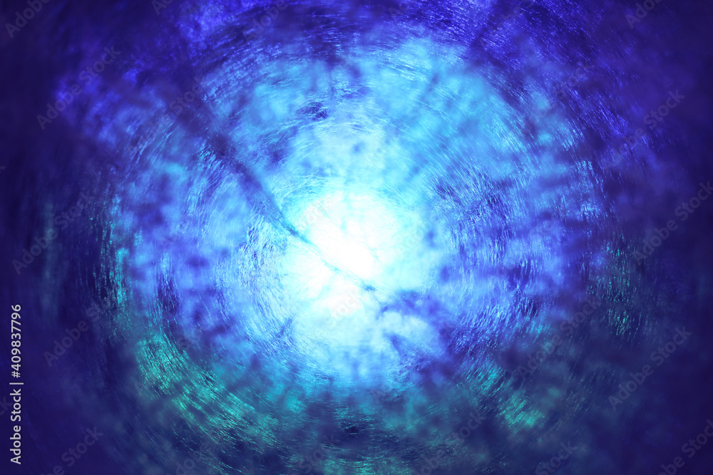 Aufkleber Beautiful abstract texture circle in colorful light. Background pattern for design. Macro photography view.